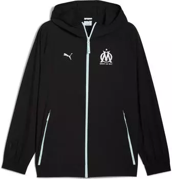 Puma OM Woven Training Jacket 2025/26 (781568-35) puma black-puma silver