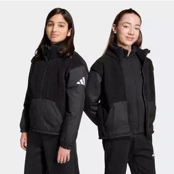 Adidas Essentials Sweatjacke (JL7400) schwarz/wei&szlig;