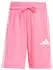 Adidas Essentials 3-Stripes T-Shirt + Shorts Set Kinder Regular Fit (KC6147) white/pink fusion