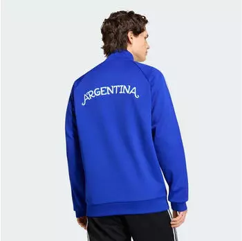 Adidas Argentina Originals Track Top (JZ6305) lucid blue – Durchdachte Taschenausstattung für Alltag und Training