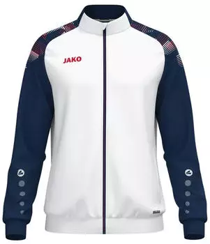 JAKO Sonic Polyesterjacke (9326-039) wei&szlig;/marine/rot