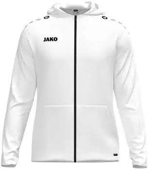 JAKO Herren Kapuzenjacke Performance 6800 wei&szlig;