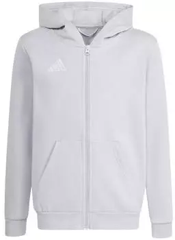 Adidas Entrada26 Full Zip Hoodie (KH1779) team light grey/white
