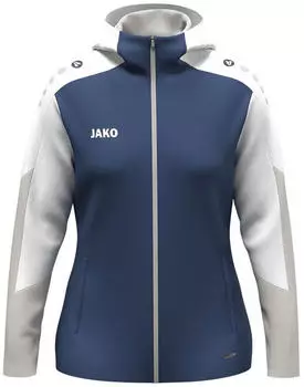JAKO Dynamic Kapuzenjacke (6870D) nachtblau/wei&szlig;/hellgrau