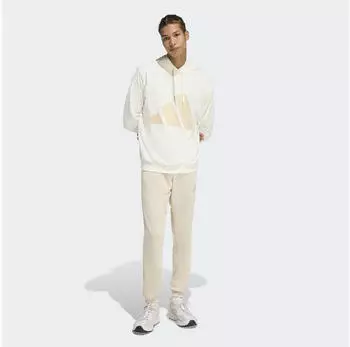 Adidas BL FT HD TS Trainingsanzug aus French Terry Material (2-tlg) off white