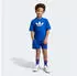 Adidas Lockeres Kurzes Trainingsanzug-Set mit Trefoil (2-tlg) (57523168) collegiate royal