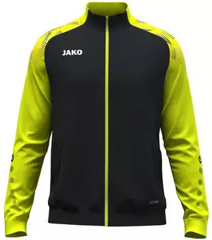 JAKO Sonic Polyesterjacke Regular Fit (9326-819) schwarz/neongelb