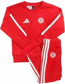 Adidas FC Bayern Jogger DNA rot/weiß