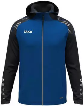 JAKO Sonic Kapuzen-Trainingsjacke (6826D-408) royal/schwarz