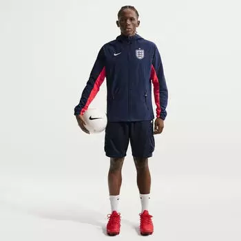 Nike England AwayF Woven Fu&szlig;balljacke (IB6332-451) navy/rot/wei&szlig;