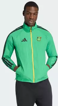 Adidas Anthem Jacke (JV8195) gelb/gr&uuml;n/schwarz
