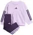 Adidas Essentials Kids Jogginganzug (JV9854) powder plum/aurora plum