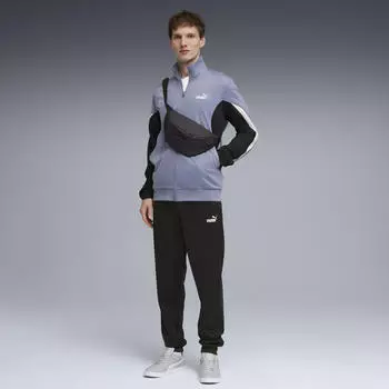 Puma ESS Block Poly Suit Trainingsanzug grau