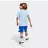 Adidas Essentials T-Shirt + Shorts Set Kids (JC9715) glow blau/weiß