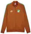Puma KING Anthem Sweatjacke braun/weiß