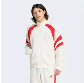 Adidas House of Tiro Nations Pack Trainingsjacke (KE6034) off white/team colleg rot/wei&szlig;