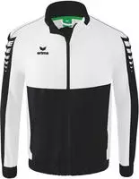 Erima 1012210 L, Erima Six Wings Pr&auml;sentationsjacke Herren (1012210 L) schwarz/wei&szlig;