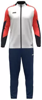 JAKO Dynamic Polyesteranzug (M9170) wei&szlig;/coral/marine