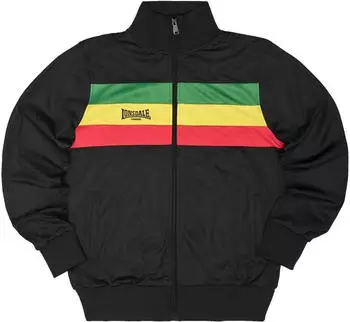 Lonsdale Meols Trainingsjacke normale Passform (115088) schwarz/bunt