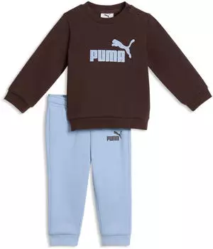 Puma Essentials Minicats Crew Jogginganzug Baby (638104) chocolate fondue