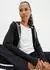 bonprix Jogginganzug Set 2-teilig mit Sweatjacke und Jogginghose (bpx0120001000002) schwarz/weiß