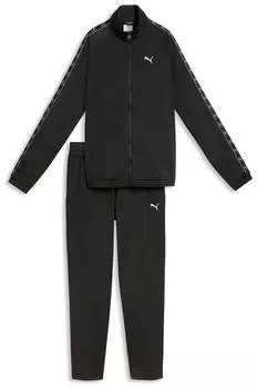 Puma Poly Suit CL Trainingsanzug Regular Fit schwarz
