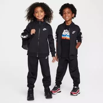 Nike NKN Full Zip Set With Logo Tap Zweiteiler (86M452) schwarz