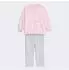 Adidas INF SWTP SET Trainingsanzug (2-teilig) (KS7598) clear pink/schwarz