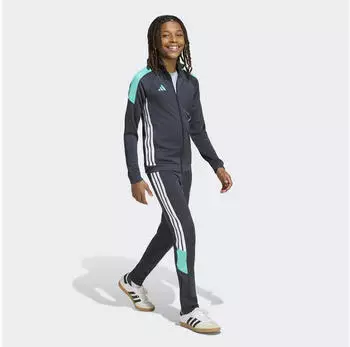 Adidas Tiro 26 Essentials Trainingsanzug (KC7195) aqua/dunkelgrau/weiß