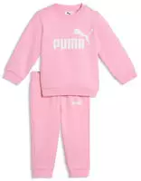 PUMA Minicats Essentials Fleece Crew Baby-Jogginganzug 70 - pink shimmer 80