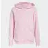Adidas Essentials 3 Stripes Fleece Trainingsanzug (KE0990) graumeliert/rosa/weiß