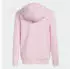 Adidas Essentials 3 Stripes Fleece Trainingsanzug (KE0990) graumeliert/rosa/weiß