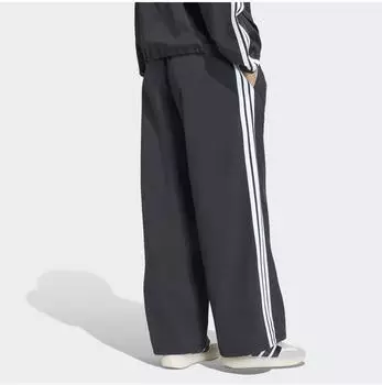 Adidas ICONIC Gewebte Sporthose mit weitem Bein (17166905) schwarz/weiß