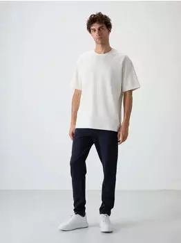 Tommy Hilfiger Oversized T-Shirt und Hosen Set (MIY5WM3W070C) marine/weiß