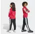 Adidas Seasonal Essentials Tiberio 3-Stripes Tricot Track Suit Kids (KZ0117) pure ruby/weiß/schwarz
