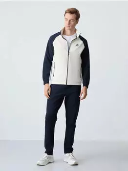 Tommy Hilfiger Color Block Knit Trainingsset navy/weiß