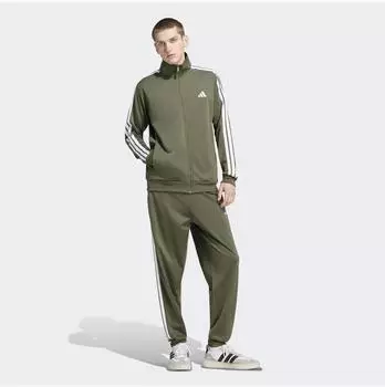Adidas Dayready Trainingsanzug (KY2275) olive four/wei&szlig;