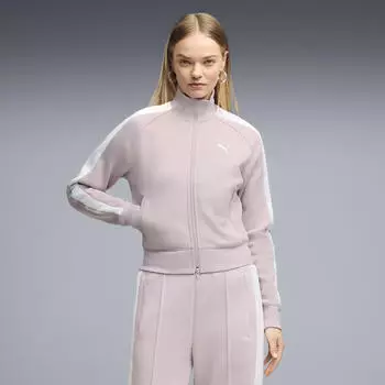 Puma T7 Always On Kurze Sweatjacke mit Stehkragen (629796-58) rosa