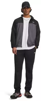 Under Armour EMEA Tracksuit Novelty Trainingsanzug (6009355-001) schwarz/wei&szlig;