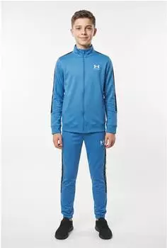 Under Armour Icon Knit Trainingsanzug (1390295-430) aegean blue/white