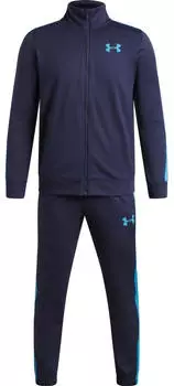 Under Armour UA Rival Knit Trainingsanzug (1363290-411) midnight navy/ether blue