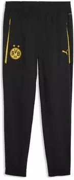 Puma BVB PUMATECH Woven Pants Slim Trainingshose (786510) schwarz