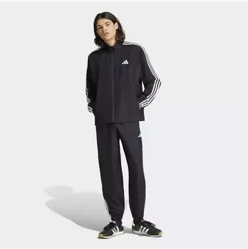 Adidas 3-STREIFEN WOVEN TRAININGSANZUG Black / White (KY2301)