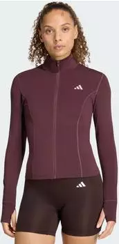 Adidas 3 STREIFEN STUDIO Oberteil durchgehender Reißverschluss Aurora Ruby (LF0086)