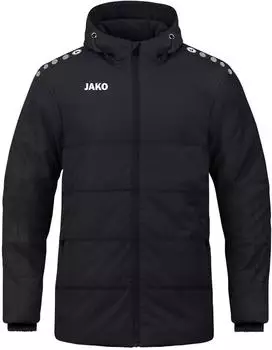 JAKO One Coachjacke mit Kapuze (7120K) schwarz