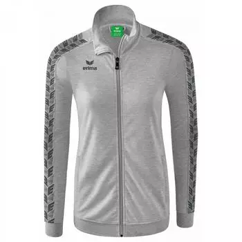 Erima Essential Team Tracktop Trainingsjacke (2032215) hellgrau melange/slate grey