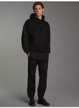Trigema Freizeitanzug aus Sweat-Qualit&auml;t (73425868) schwarz