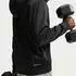 Nike M NK TF FLEX FLC FZ HD Trainingsjacke (IM5442) black/black/white