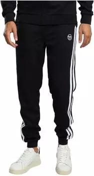 Sergio Tacchini Renshaw Tape Track Jogger Jogginghose (STM14552-166) schwarz/weiß