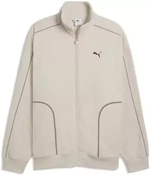Puma ESS Elevated Relaxed Winterized Track Jacket Relaxed Fit (694312) silver fog